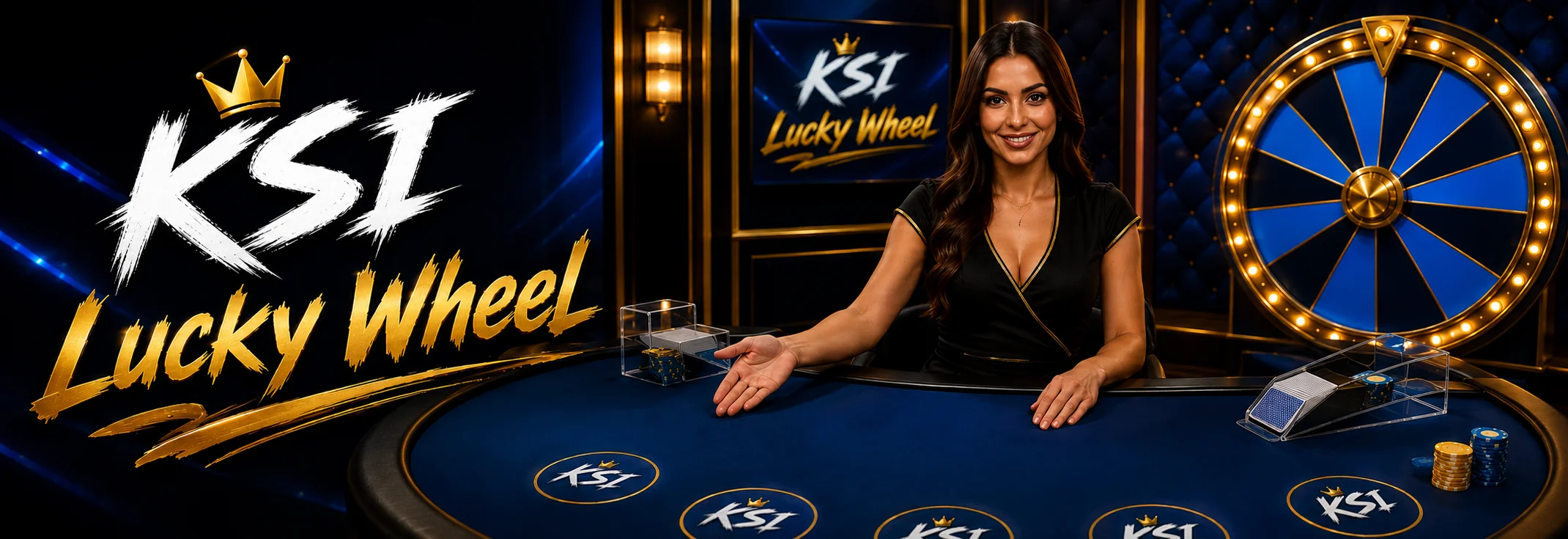 Evolution live tables at KSI Lucky Wheel: roulette, blackjack, baccarat and the Crazy Time game show